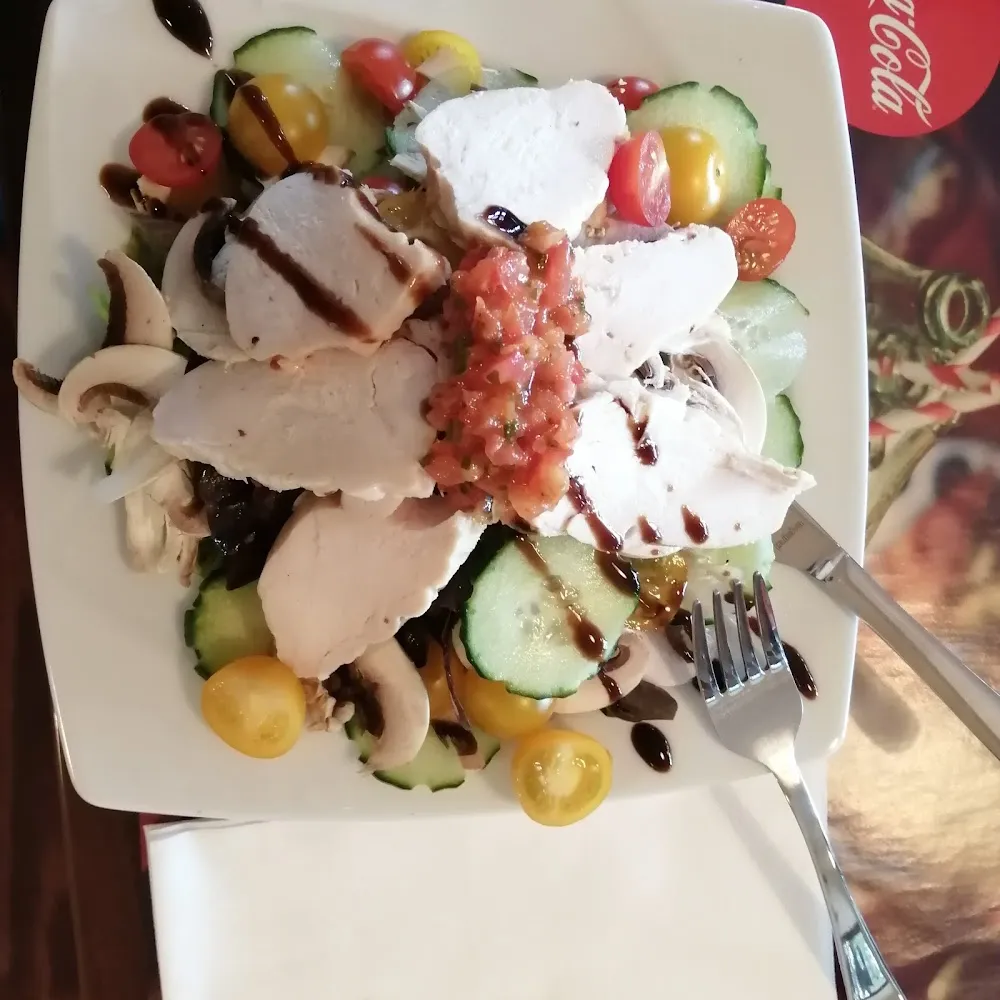 Salade Poulet Crudités